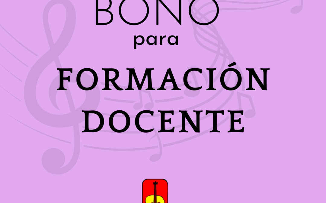 Bono ~ Formación docente