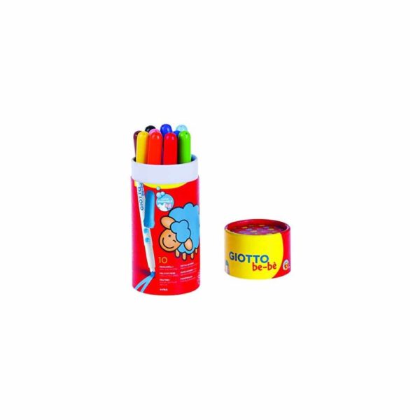 Bote 10 super rotuladores Giotto Bebé