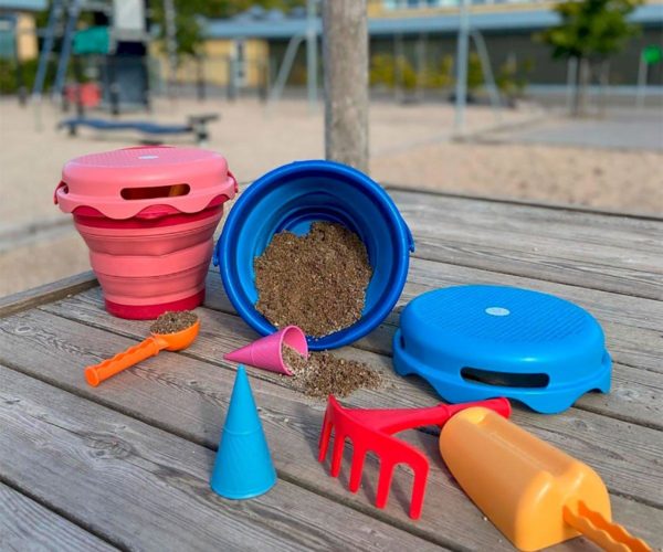 Cubo de playa 7 en 1