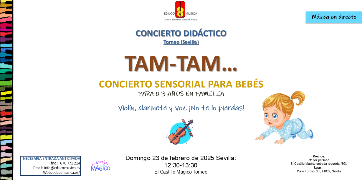 Concierto sensorial para bebes