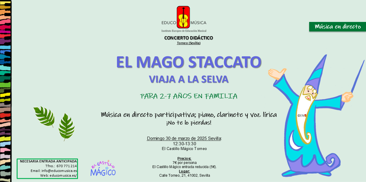 El Mago Staccato viaja a la selva