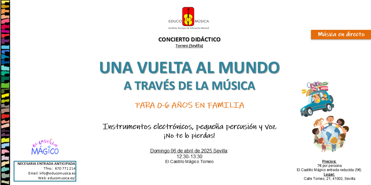 Una vuelta al mundo a través de la música