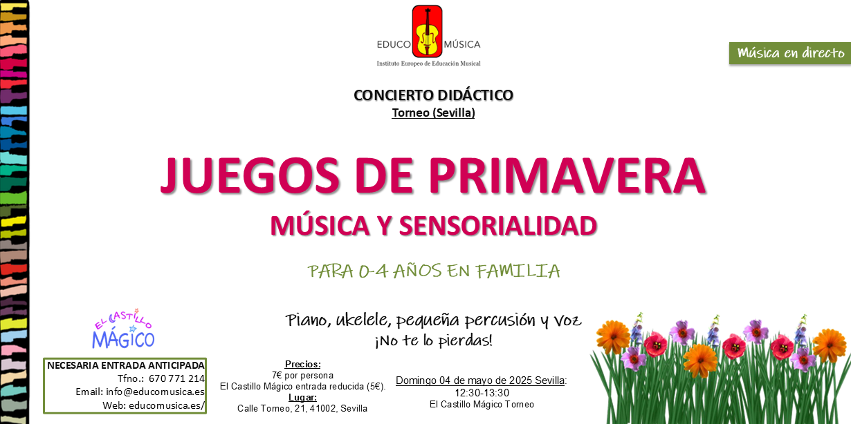 Concierto Juegos de Primavera