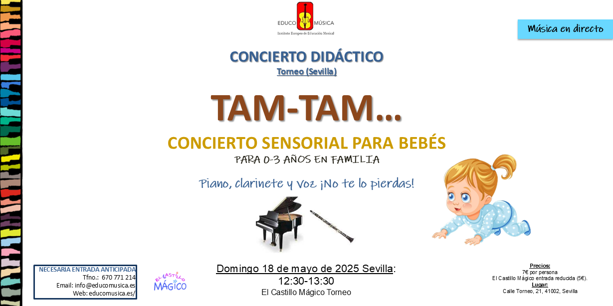 concierto sensorial para bébes