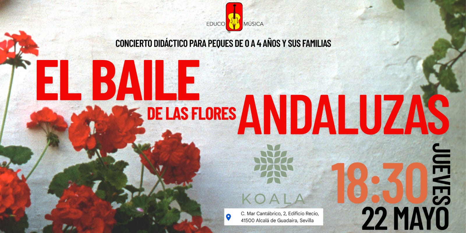 Concierto El baile de las flores andaluzas