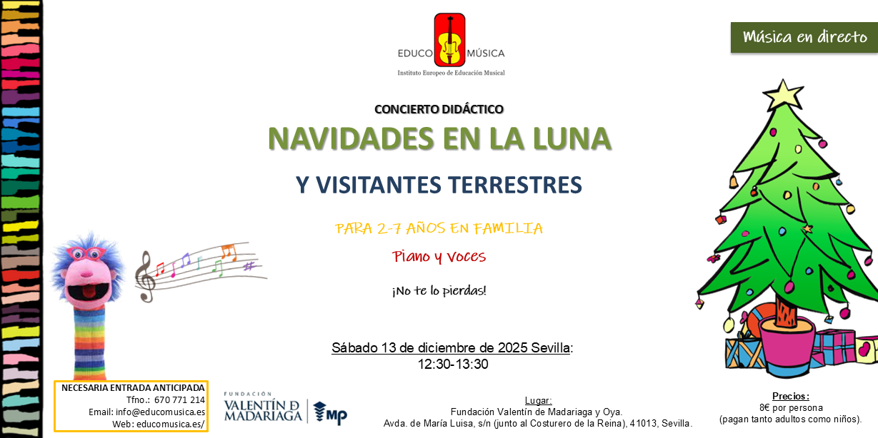 20251213 Concierto didáctico MADARIAGA- NAVIDADES EN LA LUNA Y VISITANTES TERRESTRES_evenbrite Concierto didáctico MADARIAGA- NAVIDADES EN LA LUNA Y VISITANTES TERRESTRES