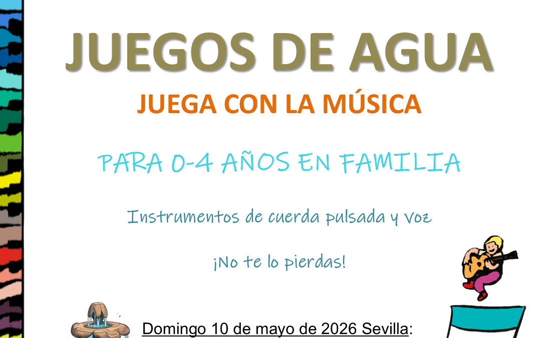 CONCIERTO DIDÁCTICO “JUEGOS DE AGUA”