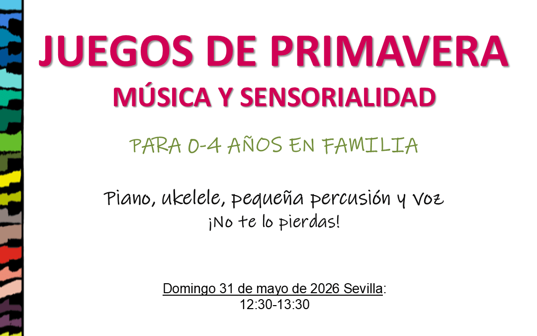 CONCIERTO DIDÁCTICO “JUEGOS DE PRIMAVERA”