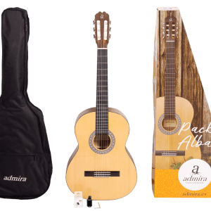 PACK DE GUITARRA CLÁSICA ADMIRA ALBA 4/4 SERIE INICIACIÓN